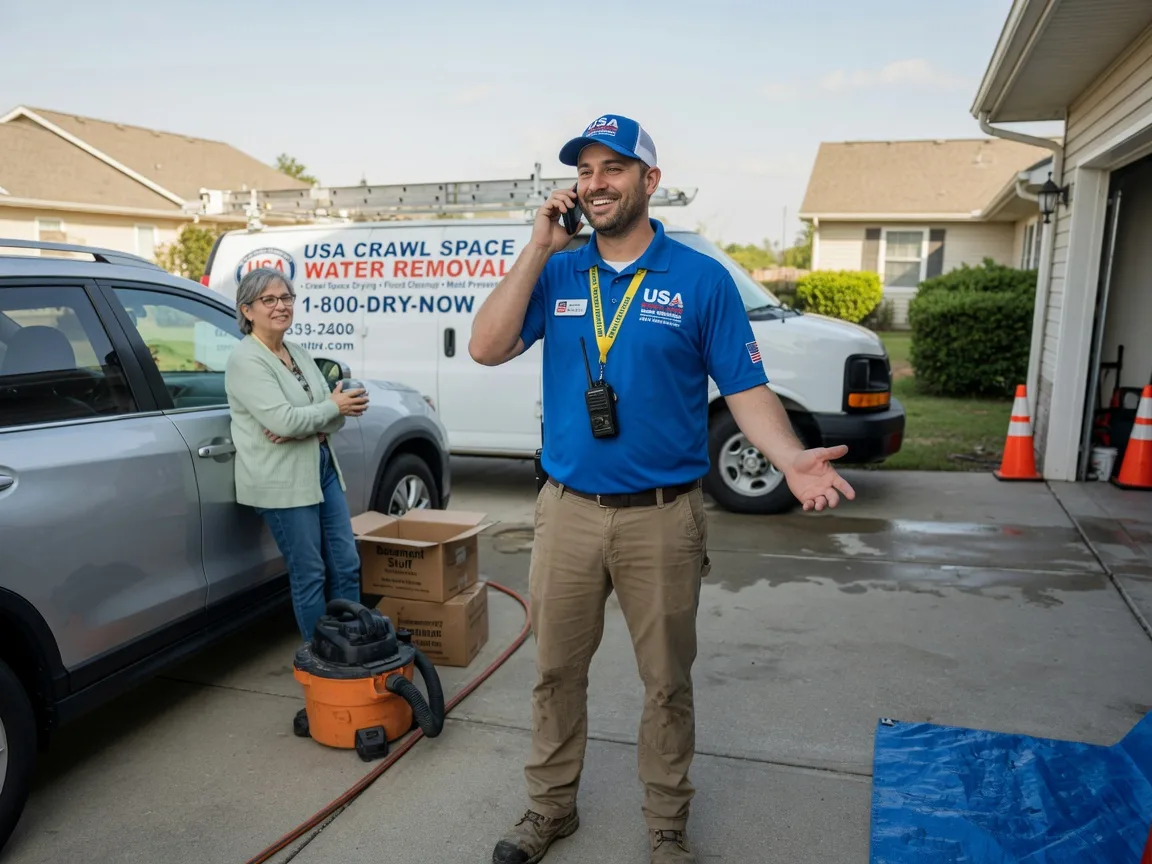 Crawl Space Water Removal Kimmswick, MO FAQs